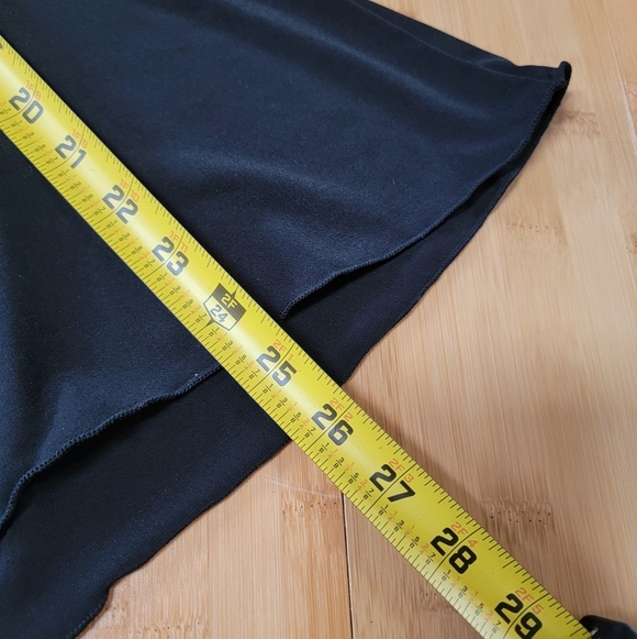 y2k Max Studio Empire Waist Asymmetrical Velvet Accent Babydoll Blouse sz XS/S - Picture 5 of 8